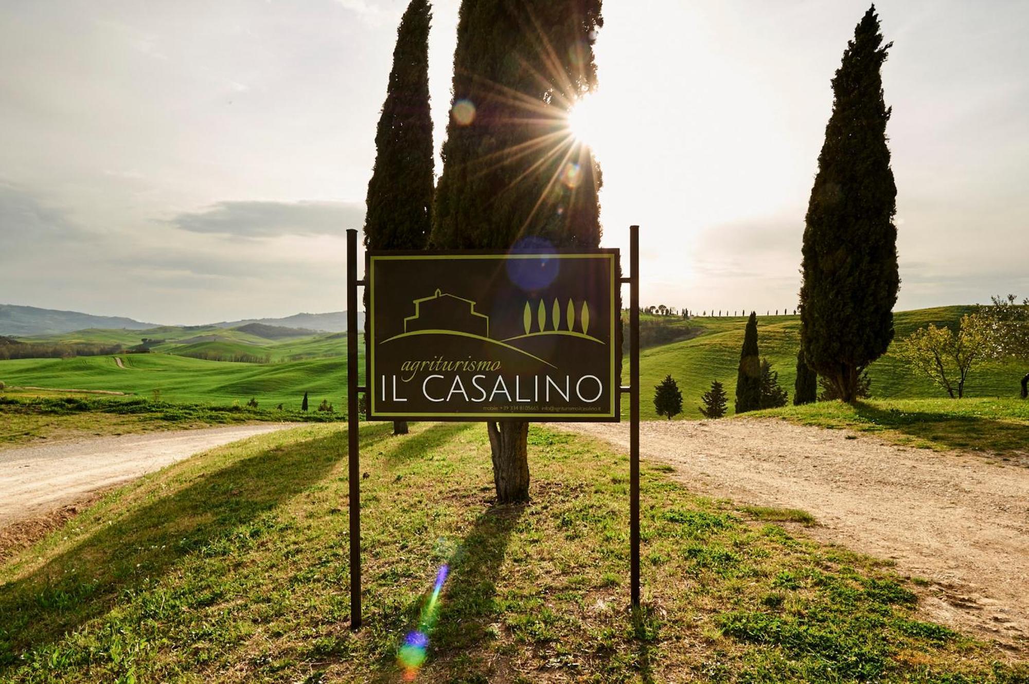 Agriturismo Il Casalino ปีเอนซา ภายนอก รูปภาพ