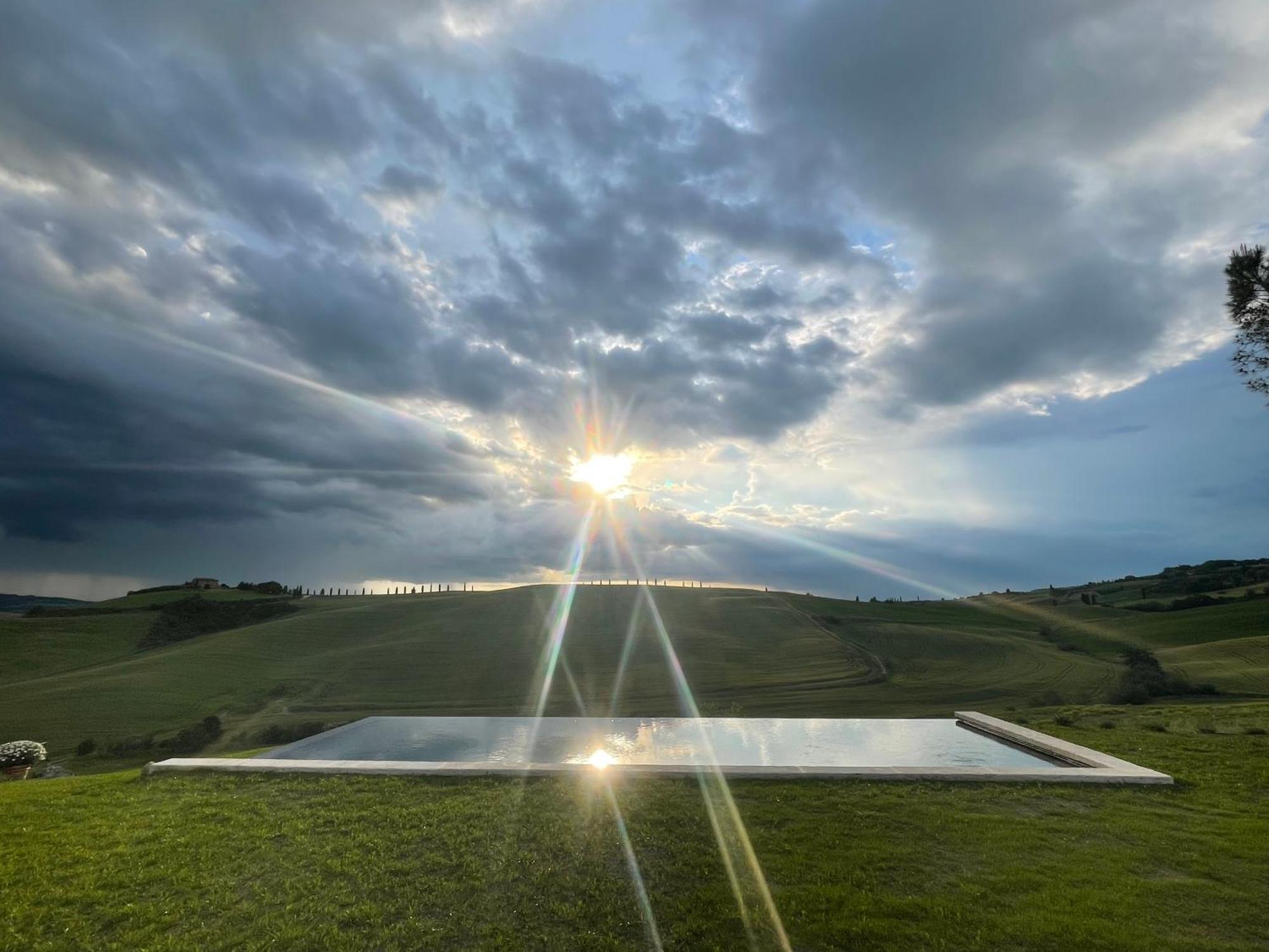 Agriturismo Il Casalino ปีเอนซา ภายนอก รูปภาพ