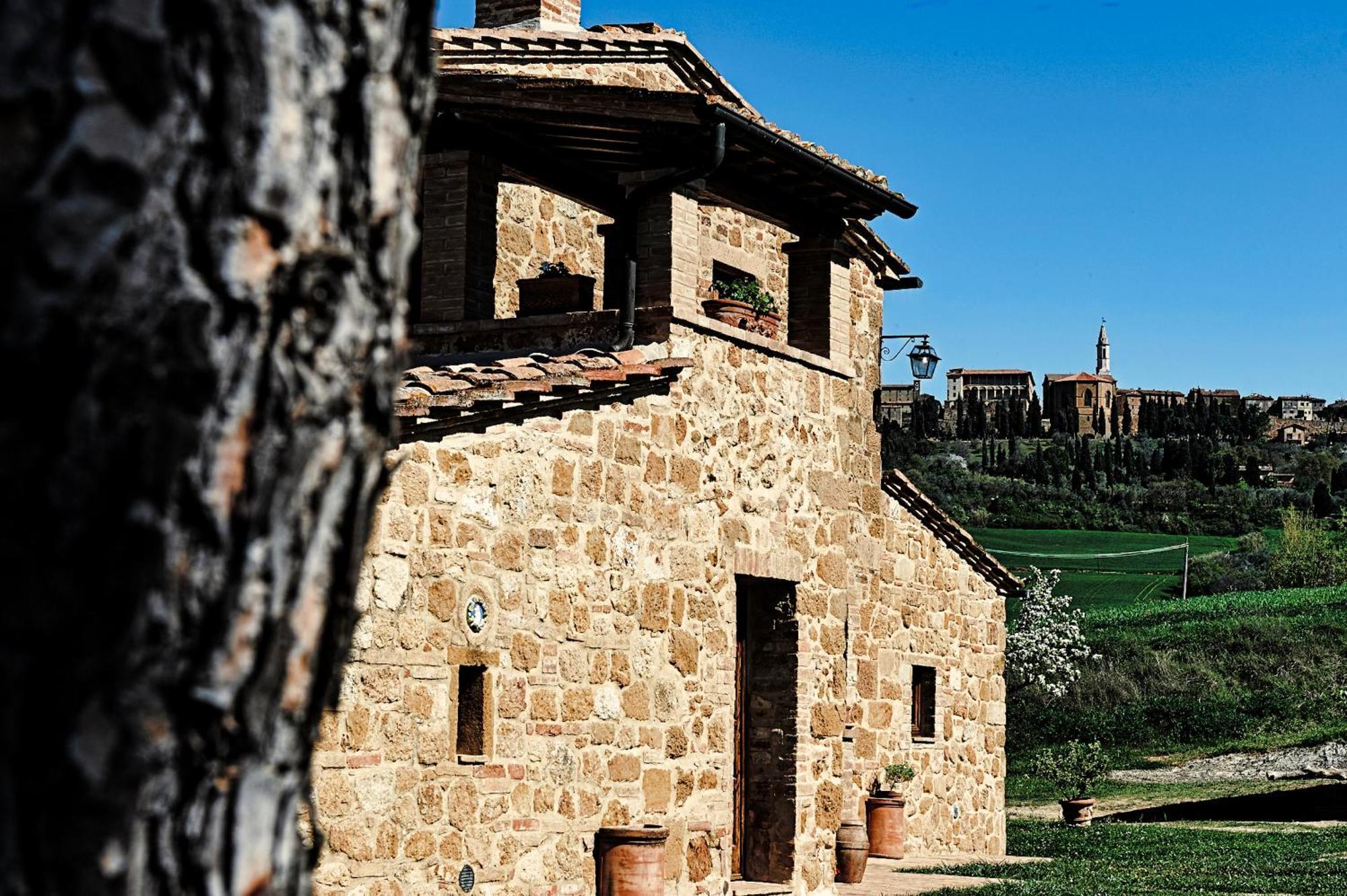 Agriturismo Il Casalino ปีเอนซา ภายนอก รูปภาพ